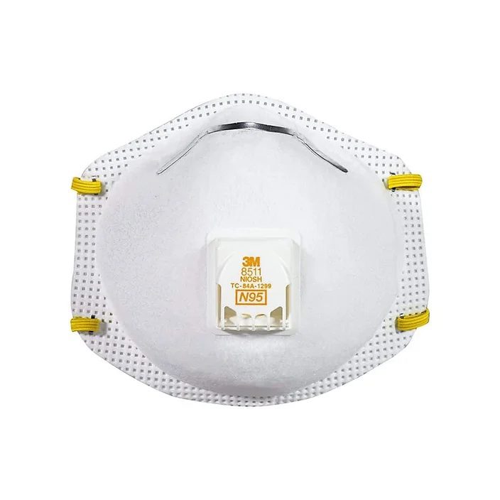 3M N95 Mask 8511 Valved