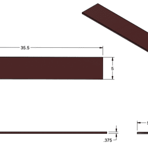 Shaker Slide 3/8" (Fits OMC Shaker)