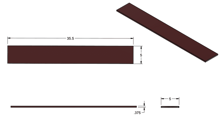 Shaker Slide 3/8" (Fits OMC Shaker)