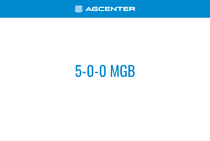 5-0-0 MGB - The AG Center 5-0-0 MGB