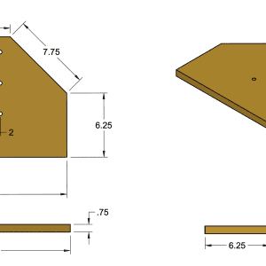 Harvester Fan Blade (Fits Wies Mcnair)