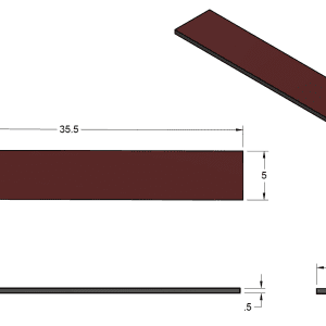 Shaker Slide 1/2" (Fits OMC Shaker)