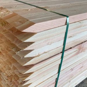 Untreated Wood Stake- 2" x 2" x 6'