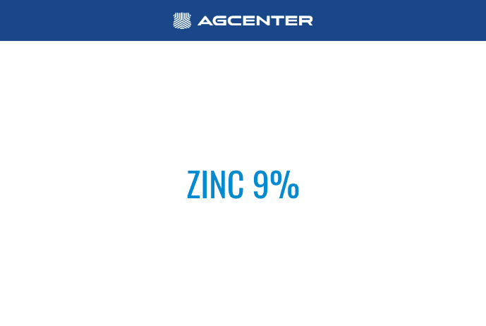 Zinc 9%