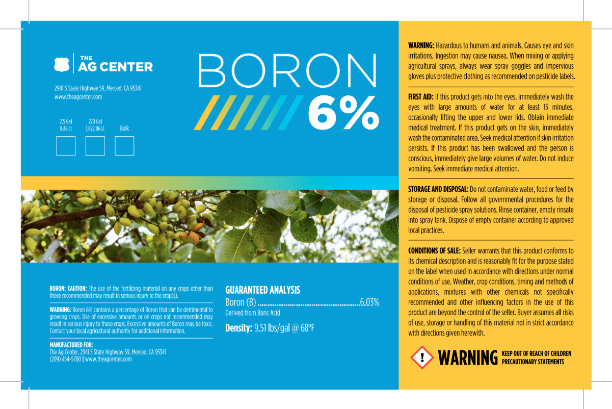 Boron 6%