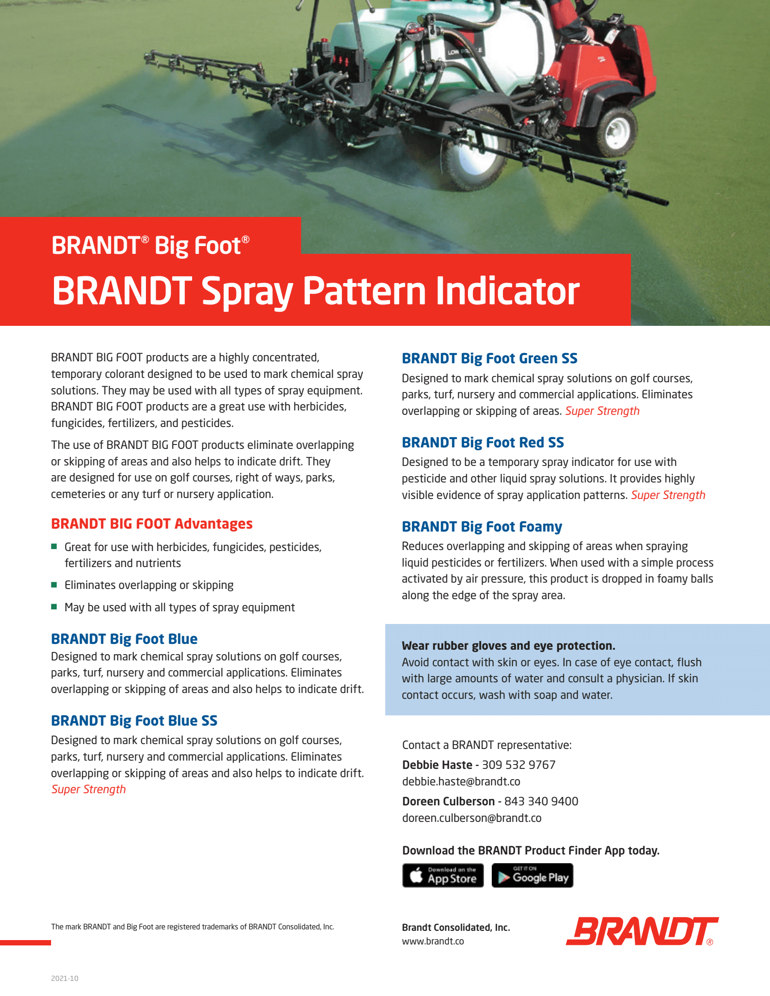 BRANDT Big Foot Red SS