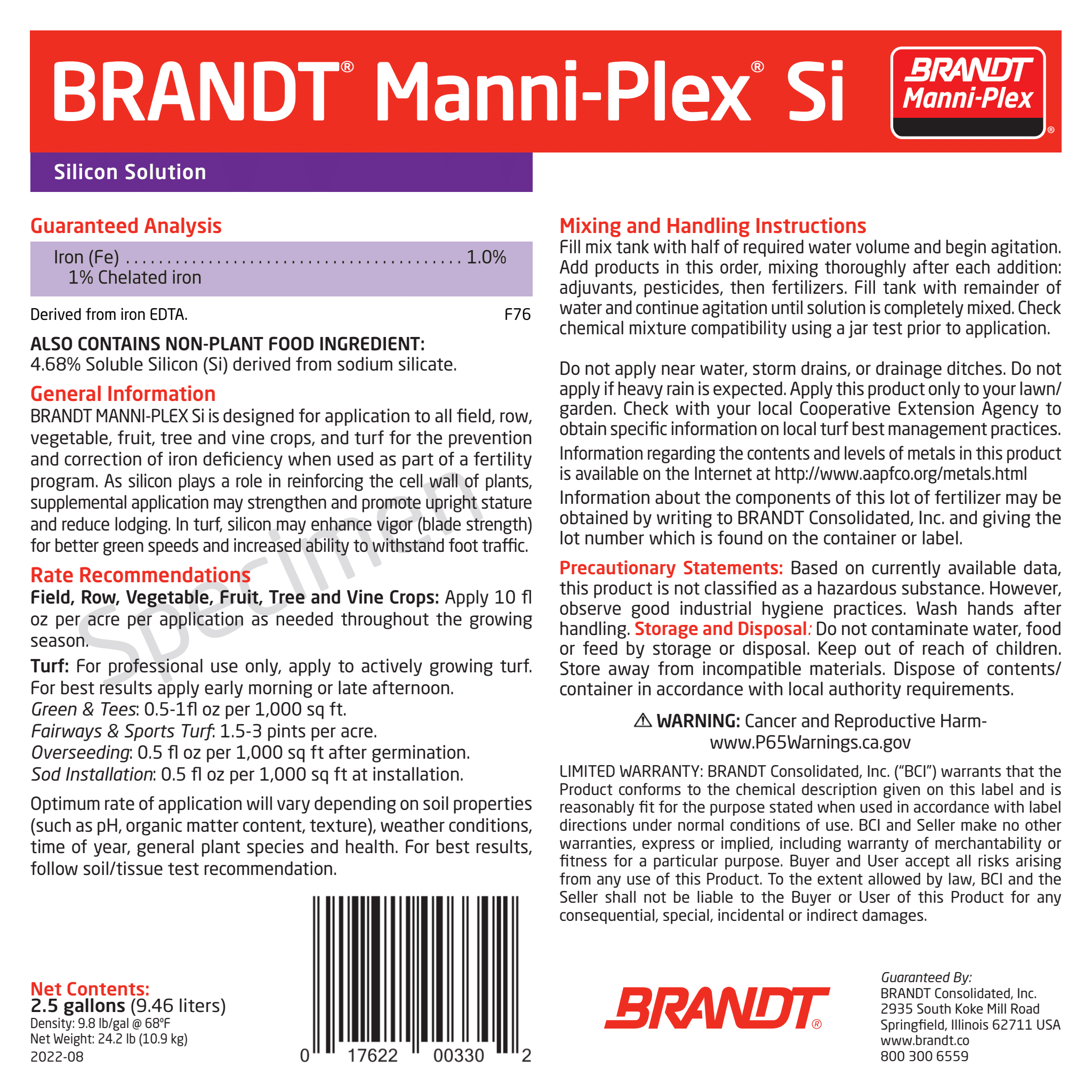 BRANDT Manni-Plex® Si