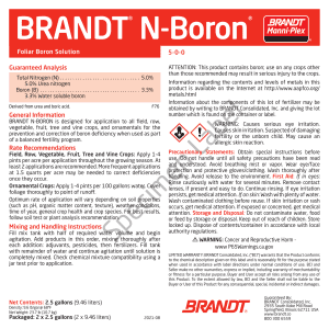N-Boron® (5-0-0) 3.3% B