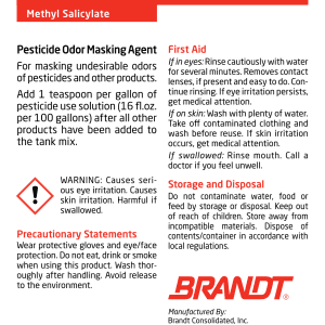 BRANDT Odor-Mask (Methyl Salicylate)