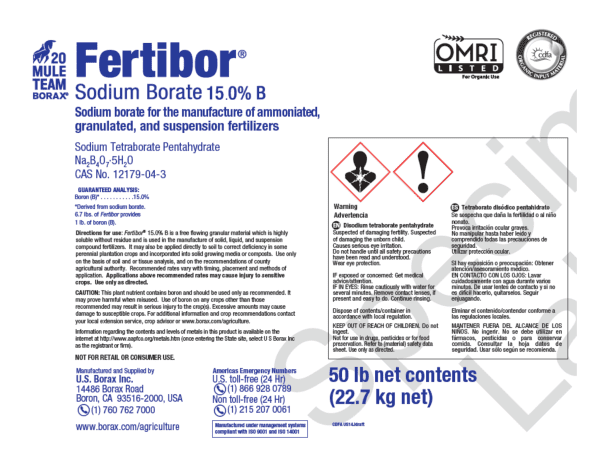 Fertibor® 15% – Crystal (O)