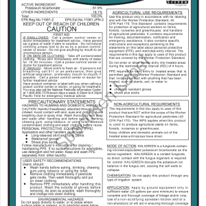 Kaligreen® - Powdery Mildew Eradicant (O)