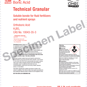 Optibor® TG - Boric Acid (O)
