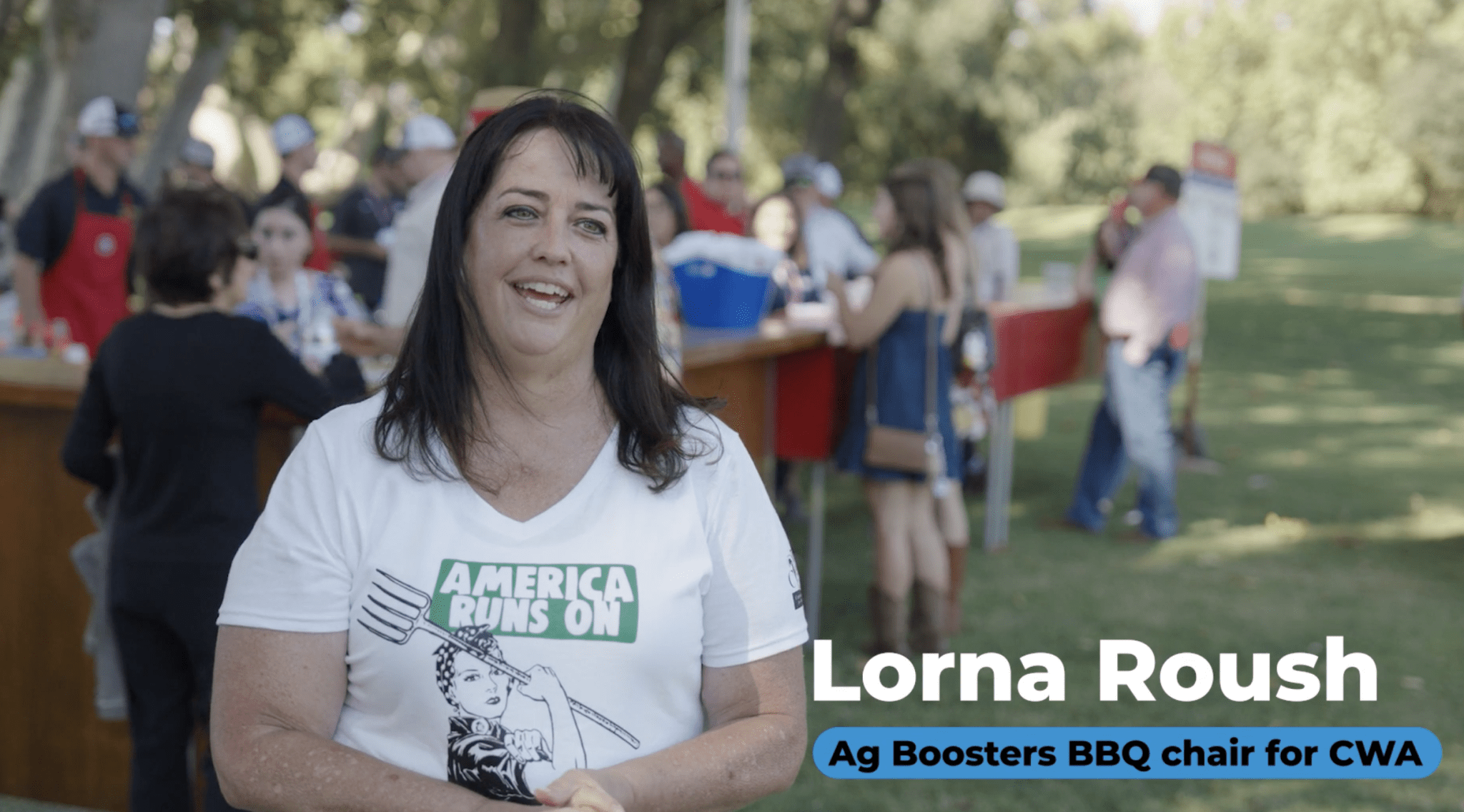 Ag Boosters BBQ with Lorna Roush