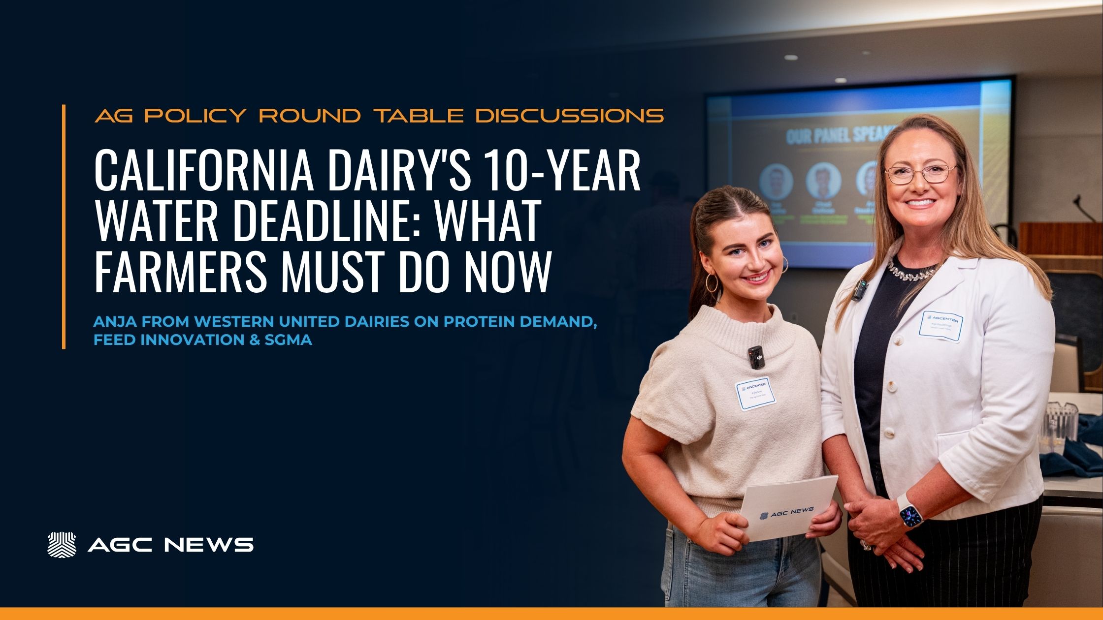 California Dairy’s Race Against the Water Clock | Anja Raudabaugh, Western United Dairies