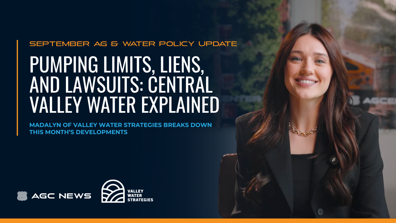 Central Valley Water Policy Update: Tule Subbasin, Tulare Lake & More from Valley Water Strategies