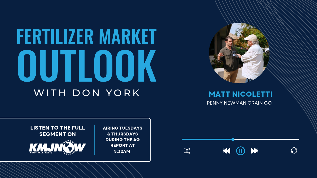 Why Are Fertilizer Prices So High? | Matt Nicoletti of Penny Newman on KMJ Radio